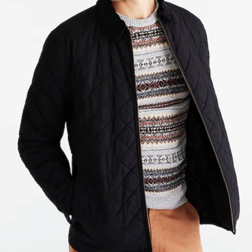 NWOT J.CREW QUILTED JACKET